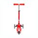 Самокат Micro серии Mini Deluxe Красный (до 50 кг, трехколесный, LED) Micro MMD052
