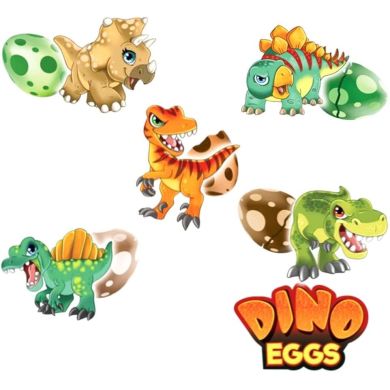 Растущая игрушка в яйце Dino Eggs Динозавры неба, земли, моря в ассортименте T027-2019