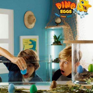 Растущая игрушка в яйце Dino Eggs Динозавры неба, земли, моря в ассортименте T027-2019