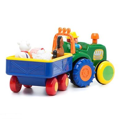 Ігровий набір Kiddieland Трактор фермера 49726, Різнокольоровий