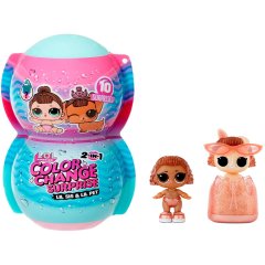 Игровой набор с куклой серии Color change Сестры и любимцы (в ассортименте, в дисплее) L.O.L. Surprise! 580768