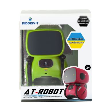 Интерактивный робот с голосовым управлением AT-Rоbot зеленый укр.яз AT001-02-UKR