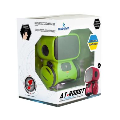 Интерактивный робот с голосовым управлением AT-Rоbot зеленый укр.яз AT001-02-UKR