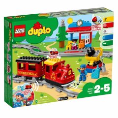 Конструктор LEGO Duplo Town Поезд на паровой тяге, 59 деталей 10874