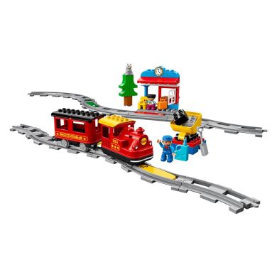 Конструктор LEGO Duplo Town Поезд на паровой тяге, 59 деталей 10874
