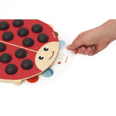 Настольная игра мемо Janod Божья коровка J08149