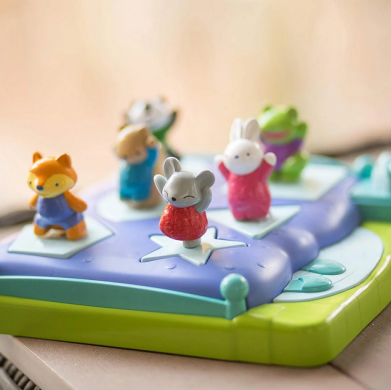 Обучающий игровой набор-сортер Educational Insights Bright Basics Веселые зверята EI-3623, Разноцветный