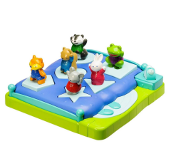Обучающий игровой набор-сортер Educational Insights Bright Basics Веселые зверята EI-3623, Разноцветный