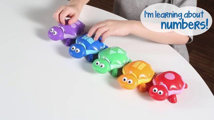 Учебный игровой набор В мире животных Черепахи Learning Resources LER6706, Разноцветный
