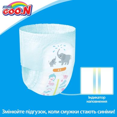 Подгузники Goo.N L 9-14 кг для девочек 44 шт 853628 4902011751390, 44