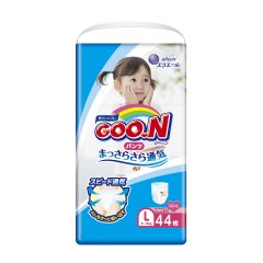 Подгузники Goo.N L 9-14 кг для девочек 44 шт 853628 4902011751390, 44