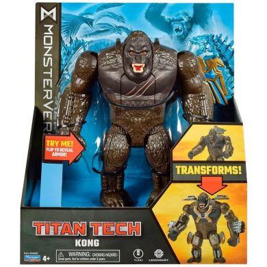 Фігурка GODZILLA VS. KONG серії &laquo;TITAN TECH&raquo; КОНГ (20 см) 34932