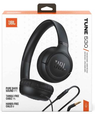 Гарнітура JBL TUNE 530 Black (JBLT530BLK)