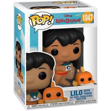 Игровая фигурка FUNKO POP! серии Лило и Стич ЛИЛО С РЫБКОЙ