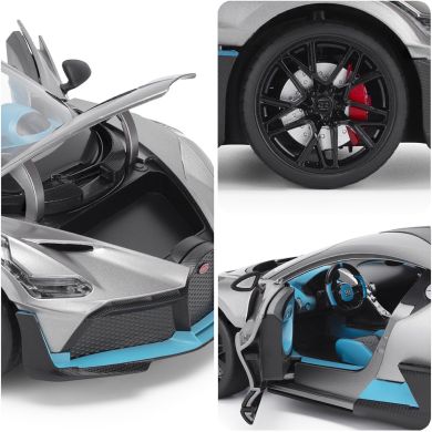 Автомодель - Bugatti Divo (сірий, 1:18)