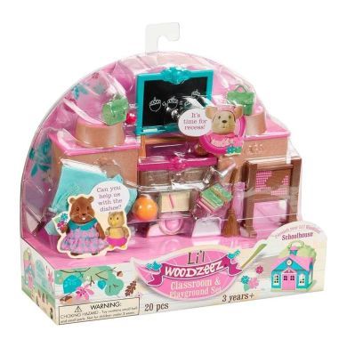 Игровой набор Li'l Woodzeez Класс и игровая площадка 6124Z
