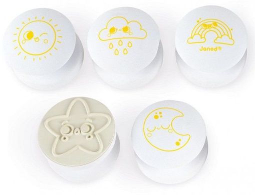 Набір для творчості Janod Штампи Мрія 5 шт J07794