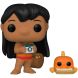 Игровая фигурка FUNKO POP! серии Лило и Стич ЛИЛО С РЫБКОЙ