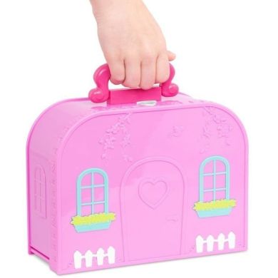 Игровой набор Li'l Woodzeez Кейс фиолетовый с аксессуарами Спальня WZ6598Z