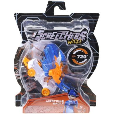 Машинка-трансформер SCREECHERS WILD! S4 L0 ЕІРСТРАЙК ІГЛ EU685001