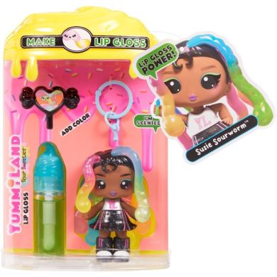 Ігровий набір з лялькою та блиском для губ YUMMILAND (ЯМІЛЕНД) SS САША САУЕРВОРМС 545781