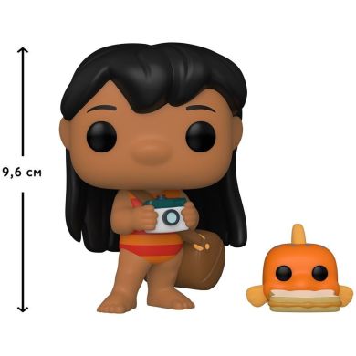 Игровая фигурка FUNKO POP! серии Лило и Стич ЛИЛО С РЫБКОЙ