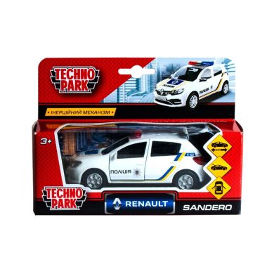 Автомодель Технопарк Renault Sandero Поліція SB-17-61-RS P