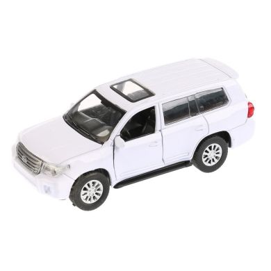 Автомодель Technopark Toyota Land cruiser белая 1:32 CRUISER-WTFOB