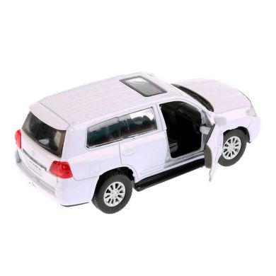 Автомодель Technopark Toyota Land cruiser белая 1:32 CRUISER-WTFOB