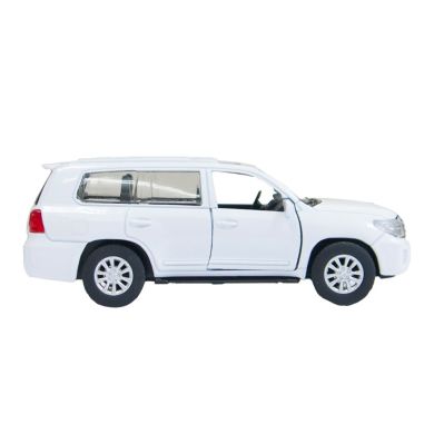 Автомодель Technopark Toyota Land cruiser белая 1:32 CRUISER-WTFOB