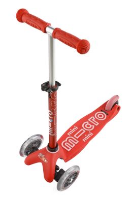 Самокат 3-колесный Mini Micro deluxe red MMD007