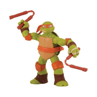 Фигурка TMNT Новые приключения Микеланджело 12 см 90739