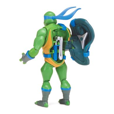 Фигурка TMNT Эволюция черепашек-ниндзя Леонардо с боевым панцирем 12 см 80826