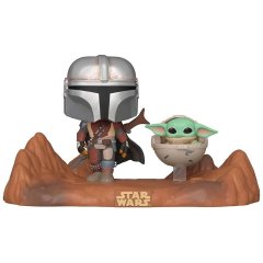 Игровая фигурка Moment серии Мандалорец Малыш и мандалорец Funko 49930