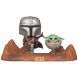 Игровая фигурка Moment серии Мандалорец Малыш и мандалорец Funko 49930