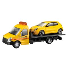 Игровой набор Bburago Автоперевозчик с Alfa Romeo Mito 18-31406