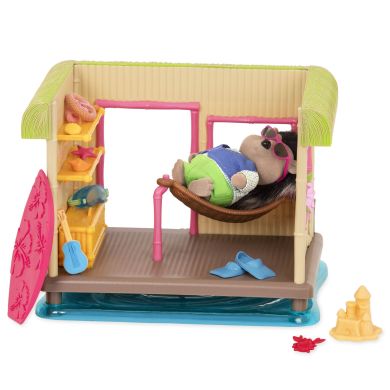 Игровой набор Lil Woodzeez Пляжный домик 6252Z