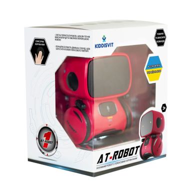 Интерактивный робот с голосовым управлением AT-Rоbot красный укр.яз AT001-01-UKR