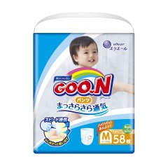 Подгузники Goo.N М для детей 6-12 кг 58 шт 853626/843095 4902011850642, 58