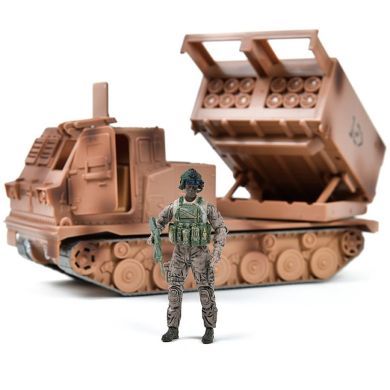 Игровой набор ПУСКОВАЯ РАКЕТНАЯ УСТАНОВКА M270A1 (ПРУ, фигурка) Elite Force 101839