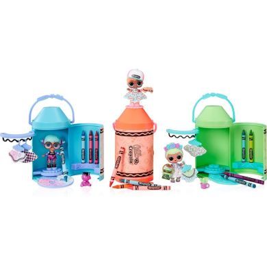 Игровой набор с куклой L.O.L. SURPRISE! серии Crayola ЦВЕТКИ (с аксес.) 505273
