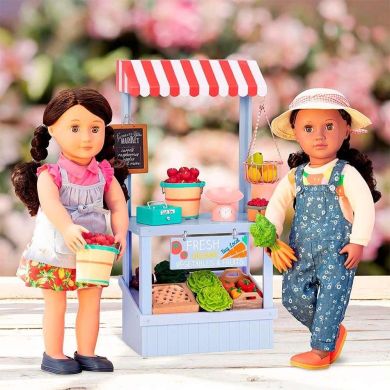 Игровой набор Our Generation Продуктовый лоток 43 предмета BD37972Z