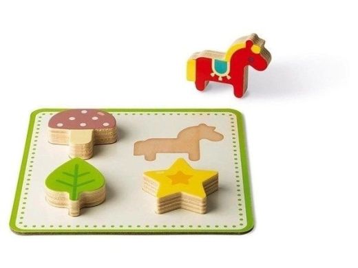 Настільна гра Janod Лото Вивчаємо форми J05318