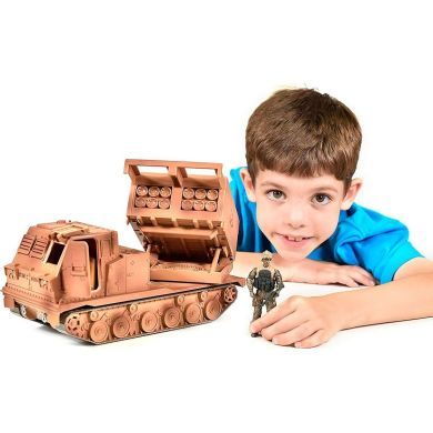 Игровой набор ПУСКОВАЯ РАКЕТНАЯ УСТАНОВКА M270A1 (ПРУ, фигурка) Elite Force 101839