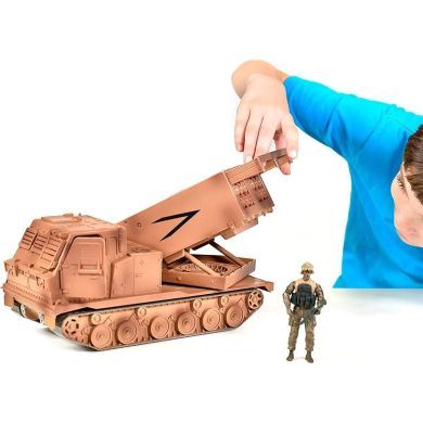 Игровой набор ПУСКОВАЯ РАКЕТНАЯ УСТАНОВКА M270A1 (ПРУ, фигурка) Elite Force 101839