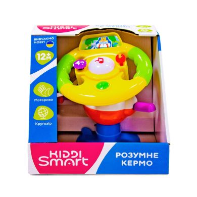Іграшка на присоску Kiddi Smart &ndash; Розумне кермо (українська)