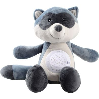 Іграшка FUNMUCH Єнот з датчиком плачу AI та проектором, колискові, білий шум FM666-72