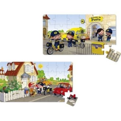 Набір з 2 пазлів Janod Велосипед Метта J02766