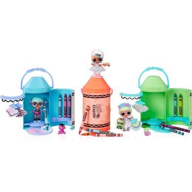 Игровой набор с куклой L.O.L. SURPRISE! серии Crayola ЦВЕТКИ (с аксес.) 505273