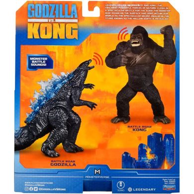Фигурка Godzilla vs. Kong Ґодзилла делюкс 17 см, звук 35501